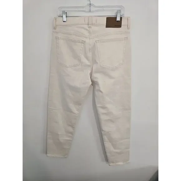 NWT Madewell Relaxed taper jeans size 30x30 style ND582 in vintage canvas - Picture 2 of 3